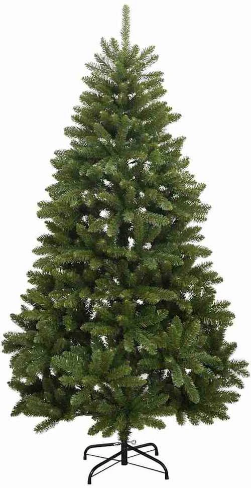 Kalėdų eglutė su šarnyrinėmis šakomis/LED/žaisliukais, 180cm