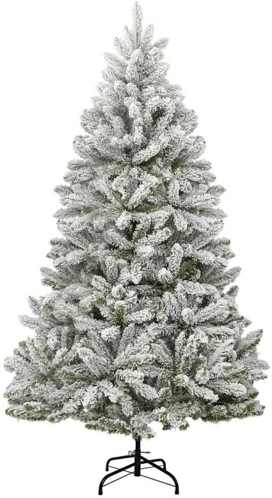 Kalėdų eglutė su šarnyrinėmis šakomis/LED/žaisliukais, 270cm