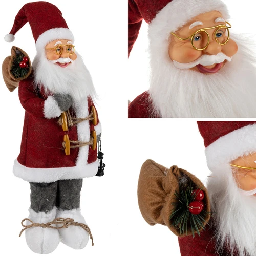 Kalėdų Senelio figūrėlė 45 cm Ruhhy 22352