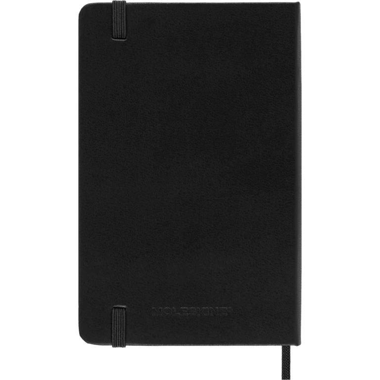 Kalendermärkmik Moleskine 2027 9x14cm, nädal, kõvad kaaned, must