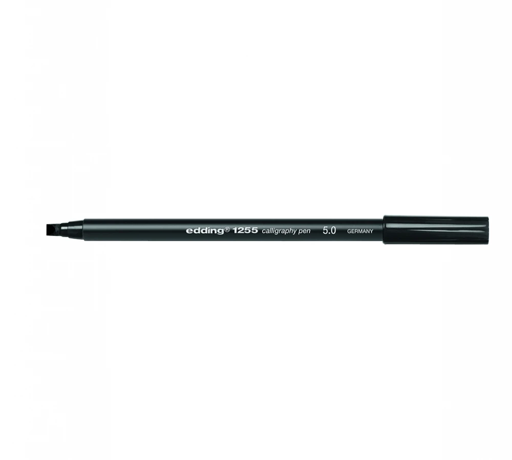 Kaligrafinis žymeklis Edding 1255, 5,0mm, juodos spalvos