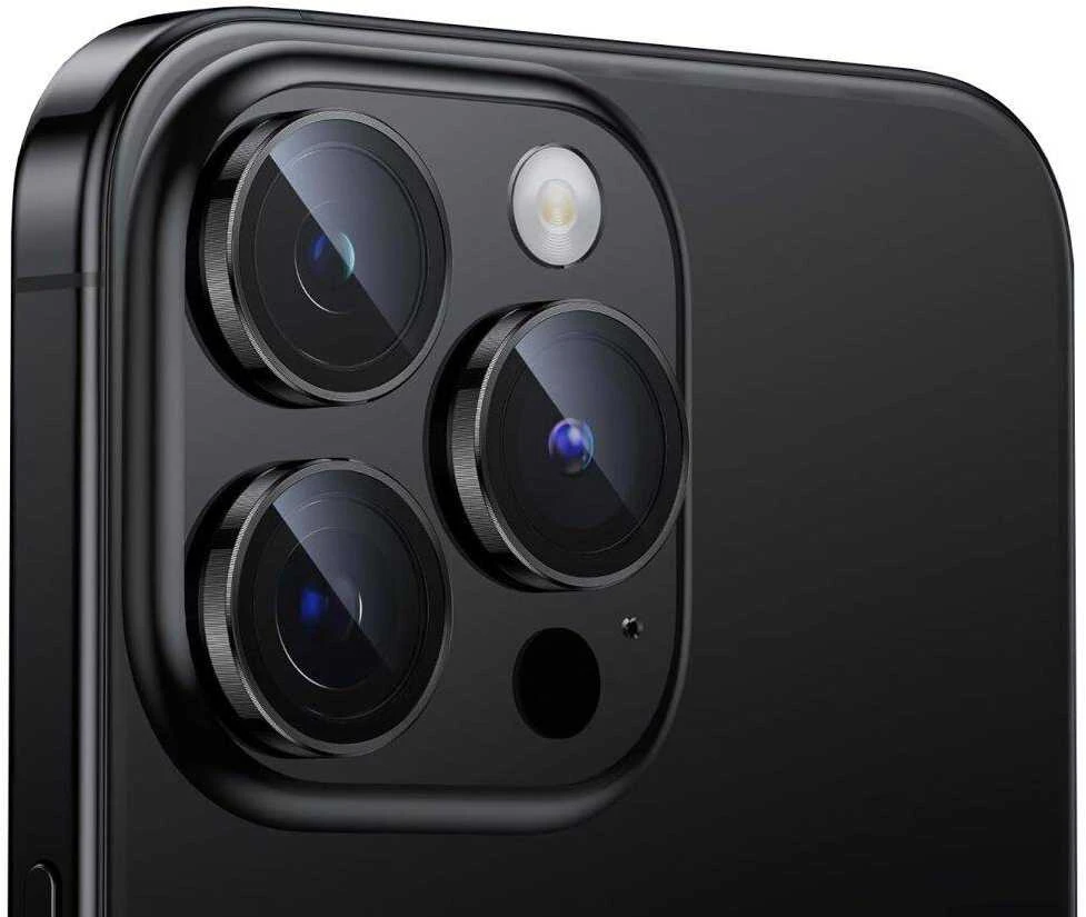 Kameros apsauga Apple iPhone 13 Mini / 13 Hofi CamRing Pro+ juodos spalvos