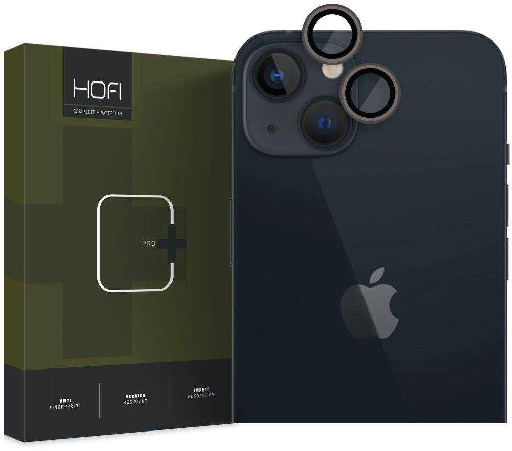 Kameros apsauga Apple iPhone 14 / 14 Plus Hofi CamRing Pro+ juodos spalvos