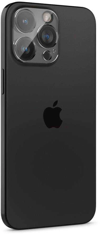 Kameros apsauga Apple iPhone 14 Pro / 14 Pro Max / 15 Pro / 15 Pro Max Spigen Optik. TR ”EZ FIT” Camera Protector 2-pack Clear
