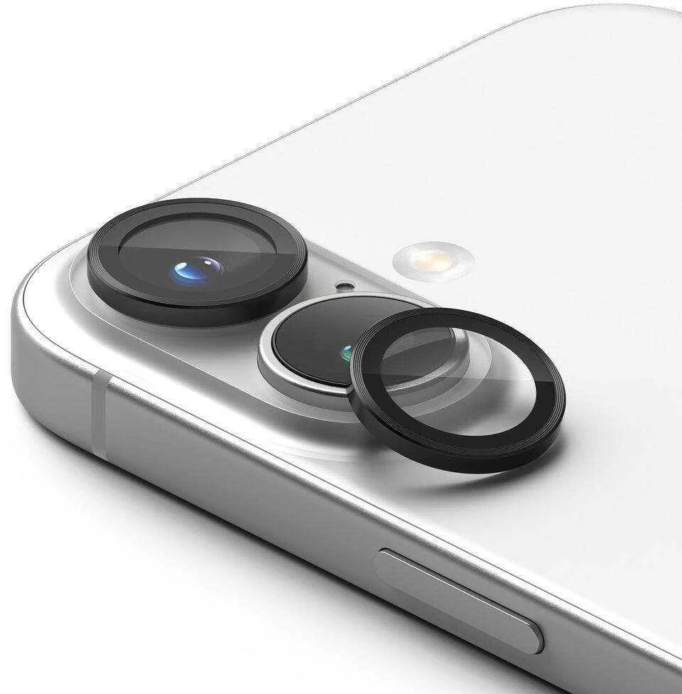 Kameros apsauga Apple iPhone 16 / Apple iPhone 16 Plus Ringke Camera Frame Protector 2-pack juodas