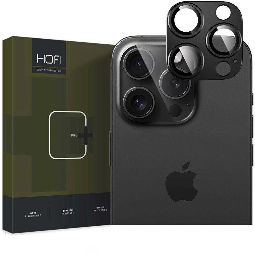 Kameros apsauga Apple iPhone 16 Pro / 16 Pro Max Hofi FullCam Pro+ juodas