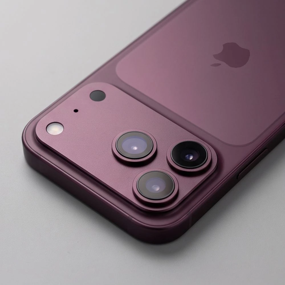 KAMEROS APSAUGA Tech-Protect CAMFULL FIT+ iPhone 18 PRO BURGUNDY