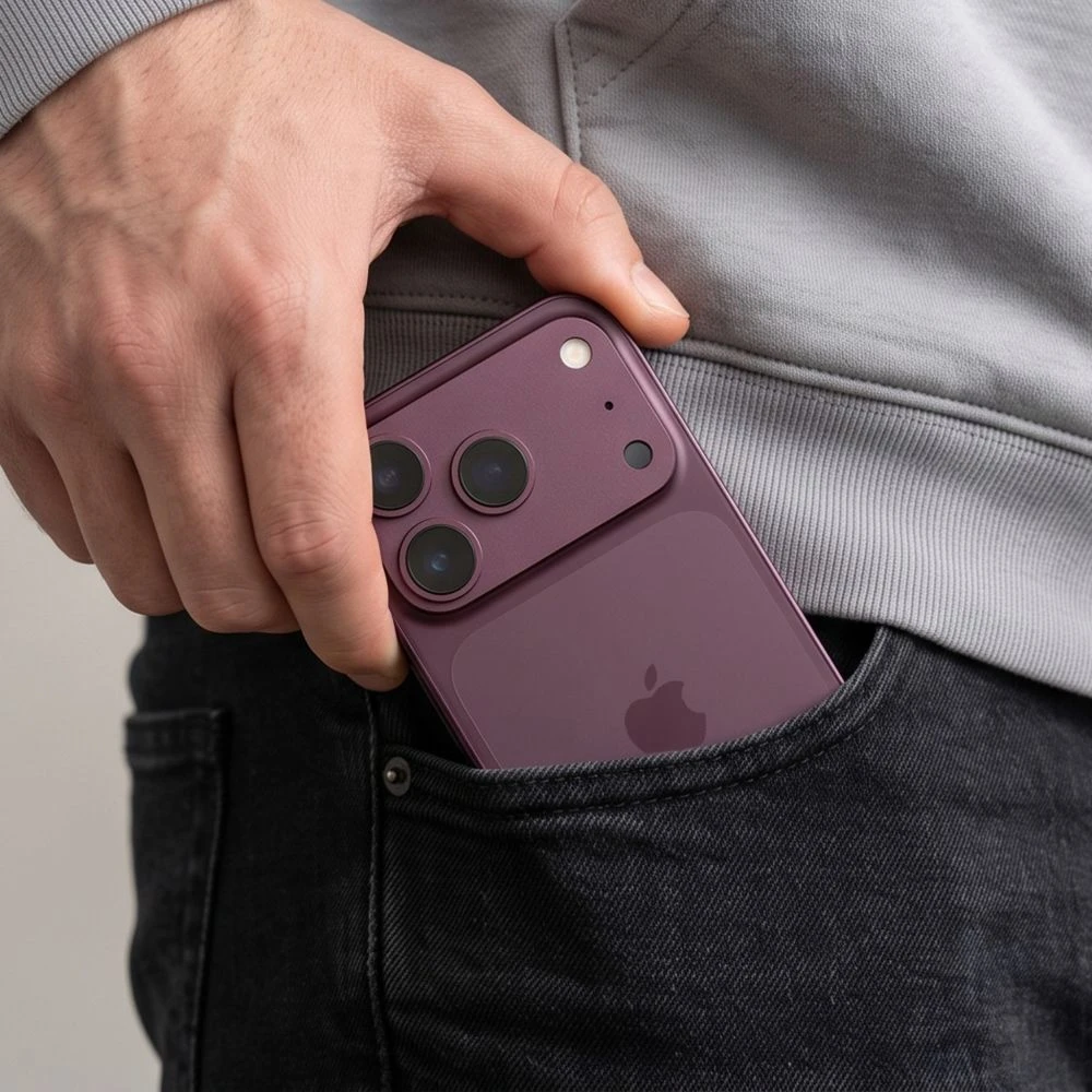 KAMEROS APSAUGA Tech-Protect CAMFULL FIT+ iPhone 18 PRO BURGUNDY