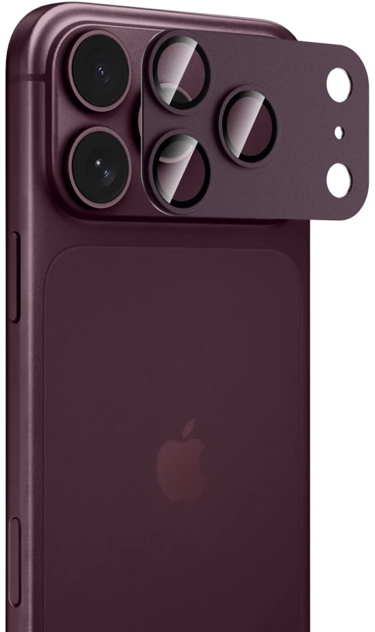 KAMEROS APSAUGA Tech-Protect CAMFULL FIT+ iPhone 18 PRO MAX BURGUNDY