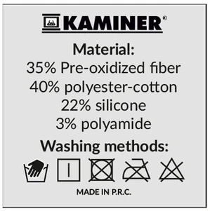 Kaminer Heat-resistant grill gloves 25416