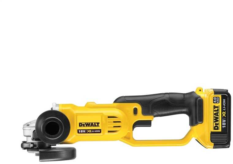 Kampinis šlifuoklis DeWalt DCG412M2-QW