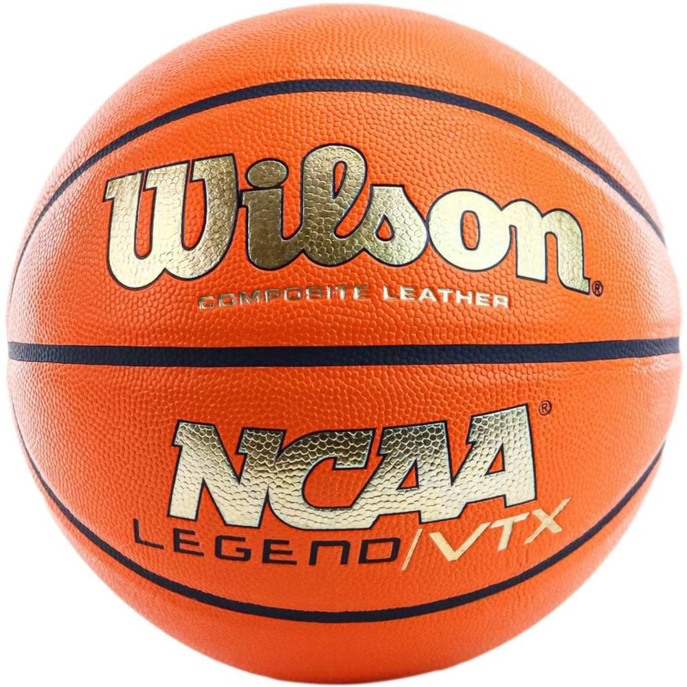 KREPŠINIO KAMUOLYS WILSON NCAA LEGEND VTX BSKT Oranžinis/GOLD R.7 601498
