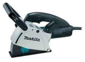 Makita SG1251J Kanalų freza 1400 W 125 mm gylis 0-30 mm plotis 6-30 mm 10000 min-1kompl. 2 diskai A-80438, MAKPACK