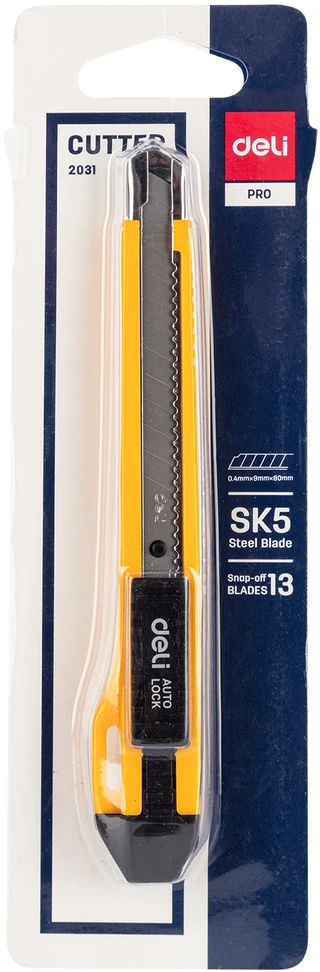 Kanceliarinis peiliukas DELI Pro 9mm