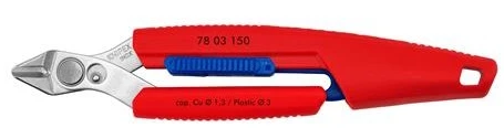 Precizinio kirpimo replės KNIPEX Slim Knips 150mm
