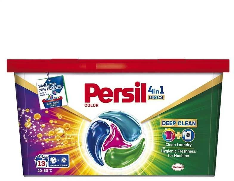 KAPSULĖS SKALB PERSIL DISCS COLOR 13VNT