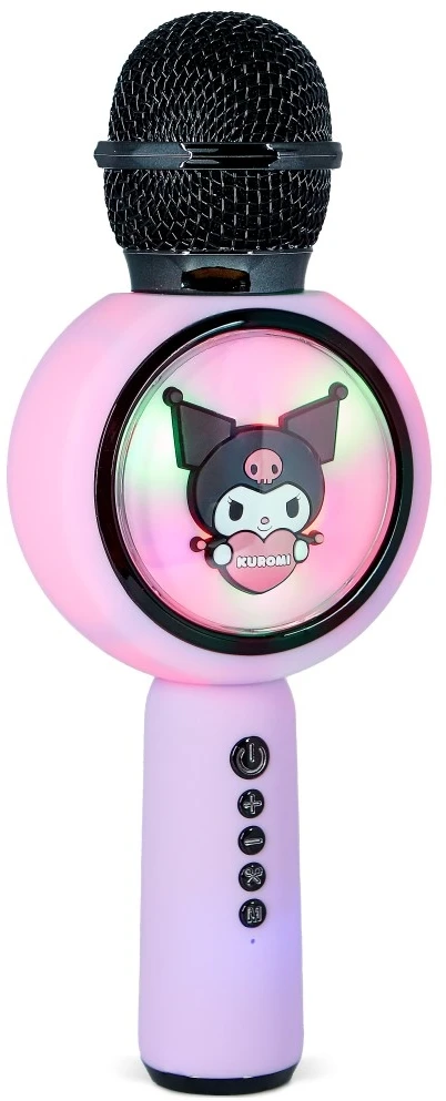 Karaoke mikrofonas su LED belaidžiu garsiakalbiu OTL Kuromi