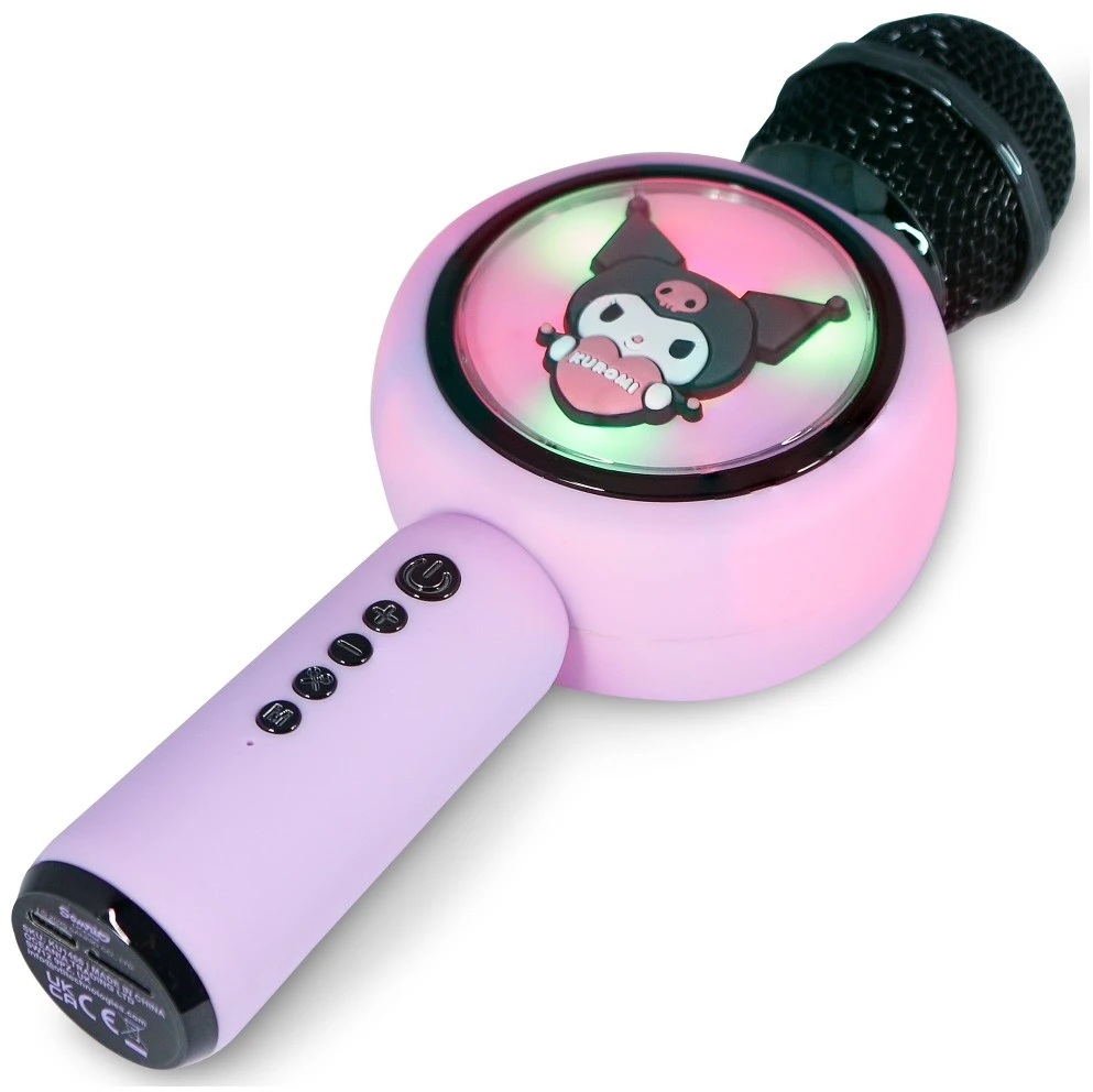 Karaoke mikrofonas su LED belaidžiu garsiakalbiu OTL Kuromi