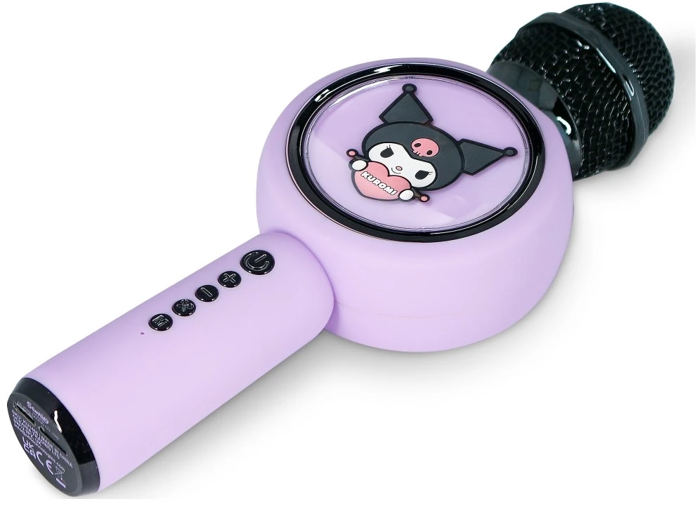 Karaoke mikrofonas su LED belaidžiu garsiakalbiu OTL Kuromi