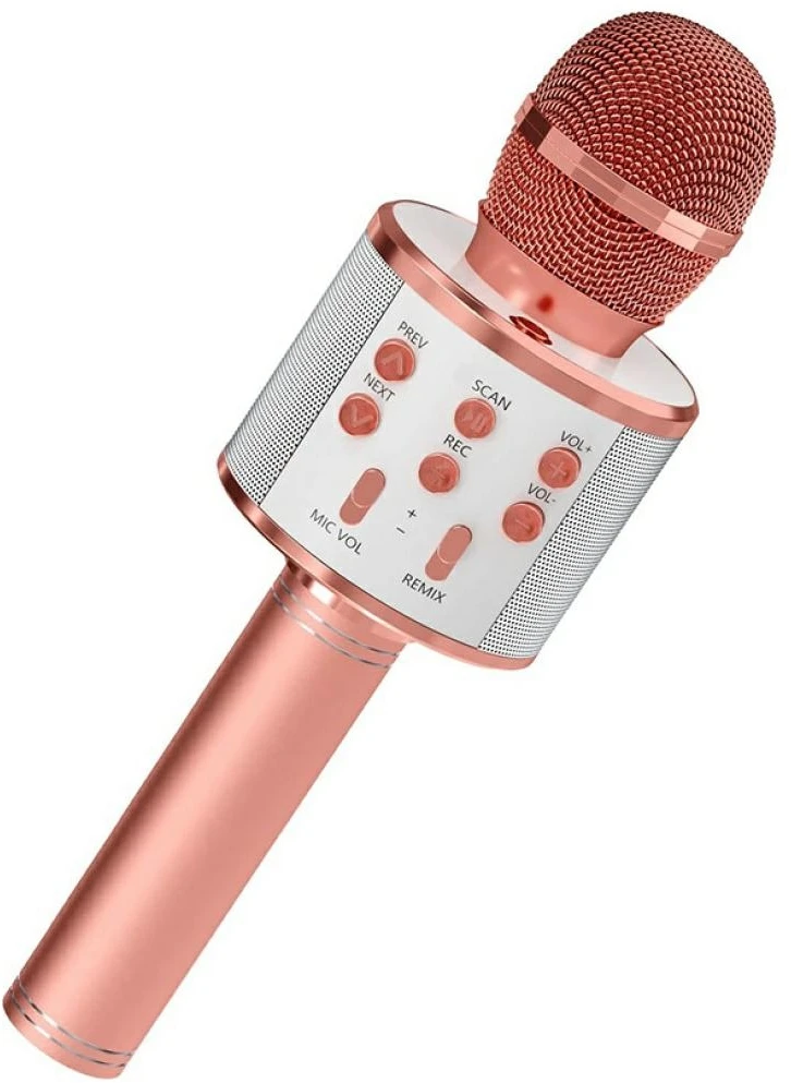 Karaoke microphone MajesticLine rožinės spalvos