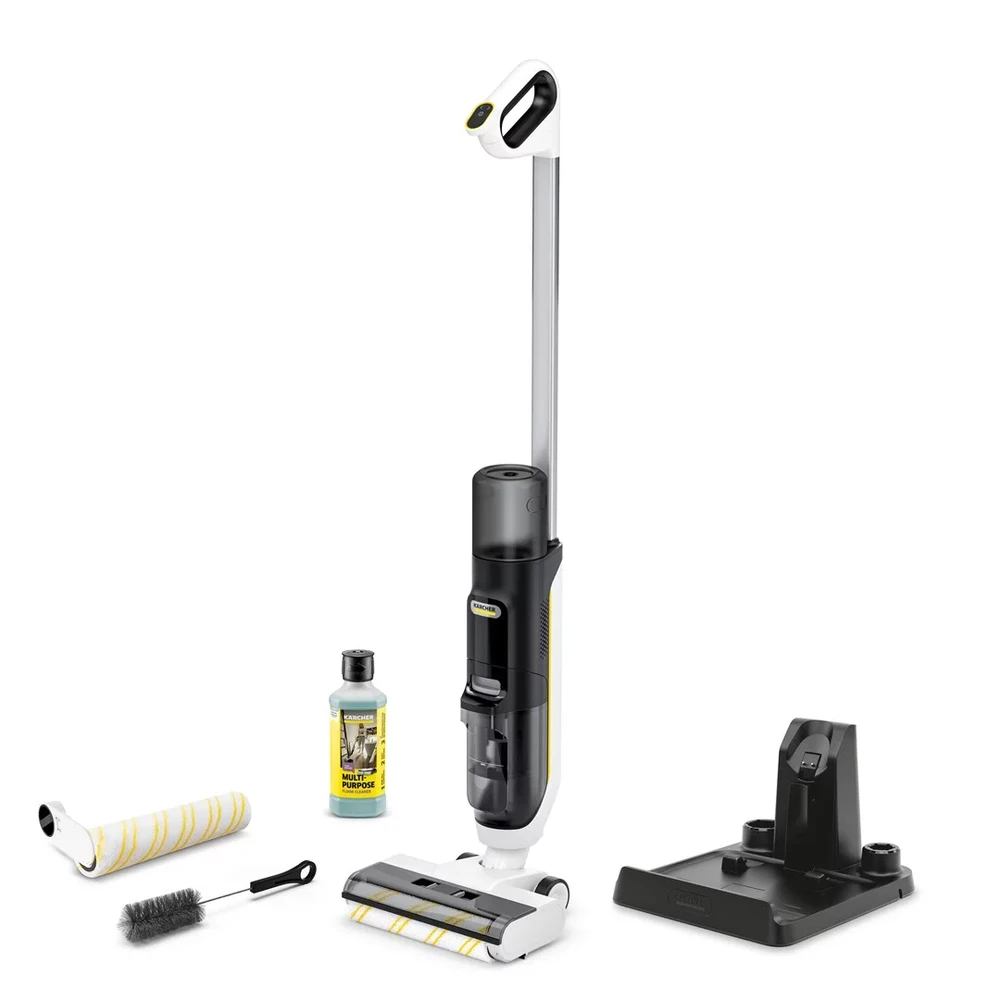 KARCHER FCV 3 Extra+ elektrinė šluota su siurbimo funkcija - 1.056-126.0 Baltas