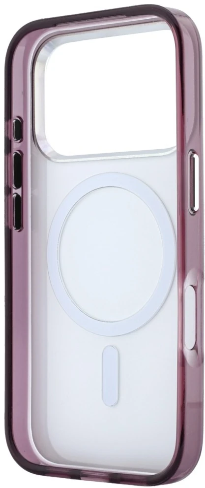 Karl Lagerfeld IML Ikonik Sketch Print MagSafe dėklas, skirtas iPhone 18 Pro / 17 Pro, bordo spalvos