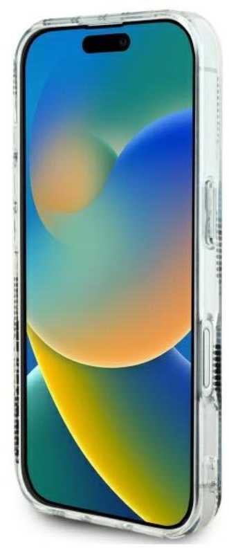 Karl Lagerfeld IML Karl Head Electroplated - dėklas skirtas Apple iPhone 16 transparent