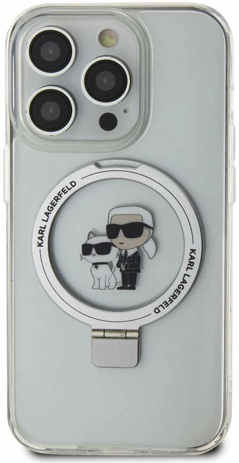 Karl Lagerfeld Telefono dėklas skirtas Apple iPhone 15 Pro Max, baltos spalvos