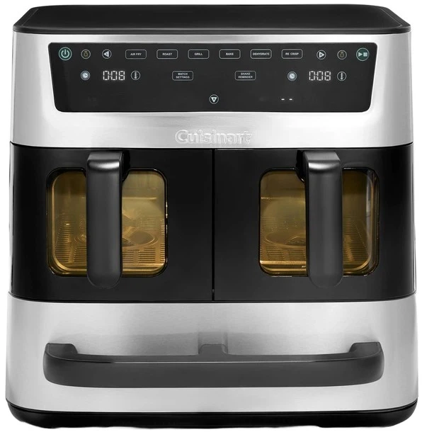 Karšto oro gruzdintuvė Cuisinart AIR-TWIN 10.4L AFT13XSSE