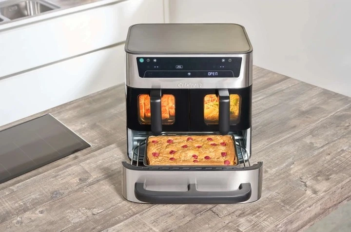 Karšto oro gruzdintuvė Cuisinart AIR-TWIN 10.4L AFT13XSSE