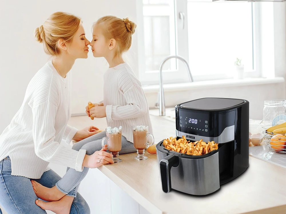 Karšto oro gruzdintuvė NOVEEN AF550 6,5 l 1600 W