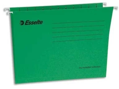 Kartotekinis vokas Esselte Eco, A4, žalias