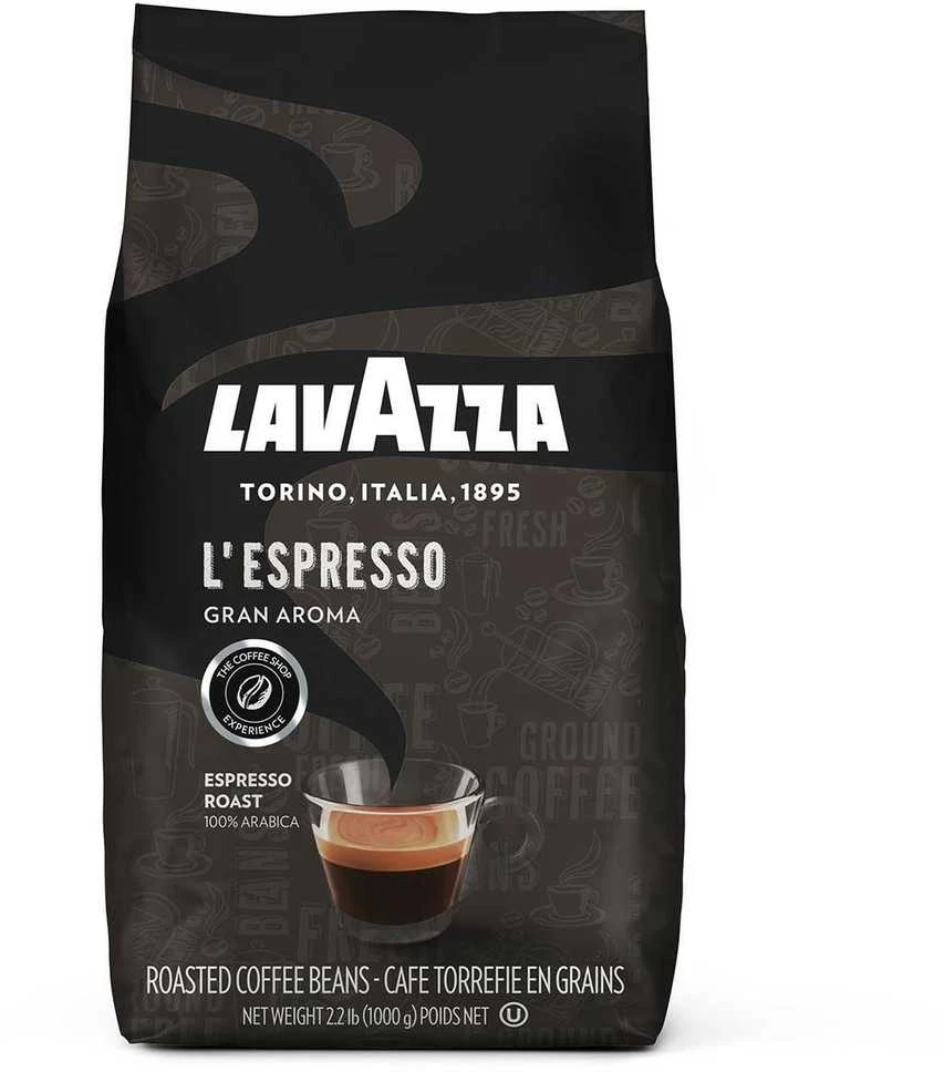 Lavazza L’Espresso Gran Aroma Coffee Beans, 100% Arabica, 1000 g