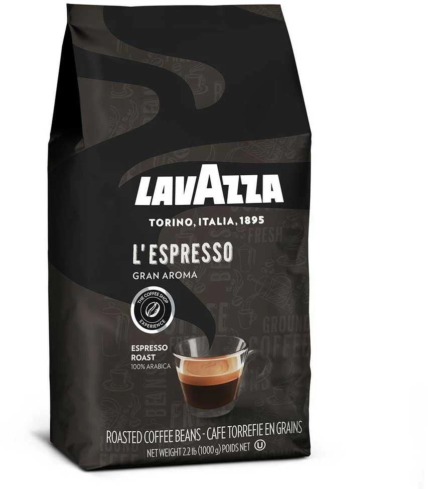 Lavazza L’Espresso Gran Aroma Coffee Beans, 100% Arabica, 1000 g
