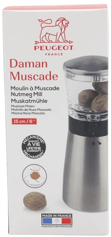 Peugeot Nutmeg grinder, 15 cm, Daman