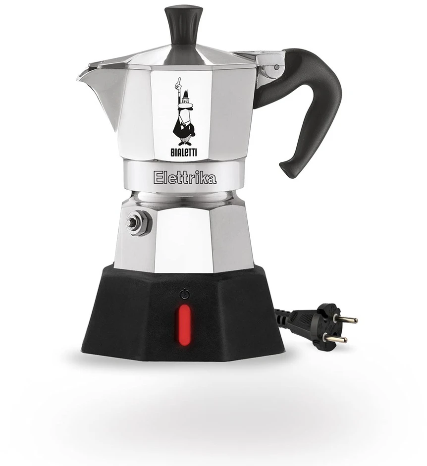 Bialetti New Moka Elettrika 2TZ (90 ml) sidabrinė