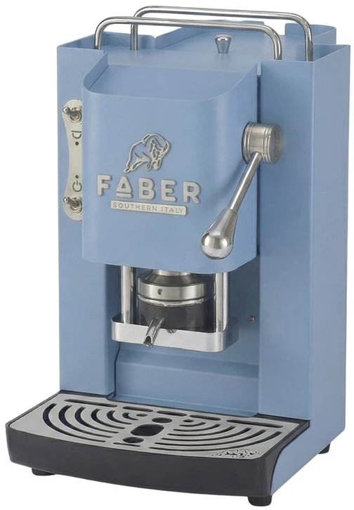 Kavos aparatas FBR Faber Pro Deluxe Turquoise Blau Chrom