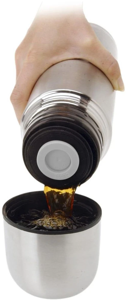 Excellent Houseware Kelioninis termosas 750 ml sidabrinis