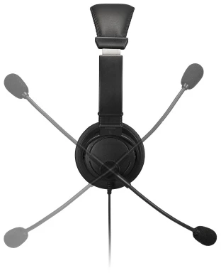 Kensington Classic Laidinės ausinės, 3.5 mm jack, Juoda