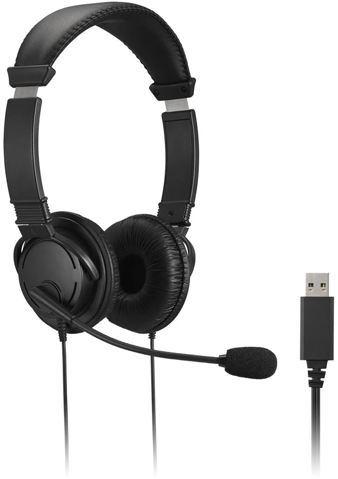 Ausinės Kensington HiFi USB su mikrofonu ir VC