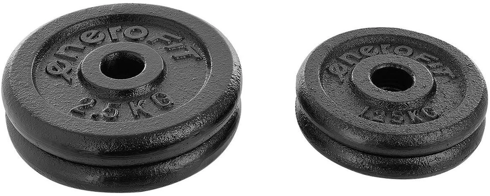 Enero Keičiamo svorios hantelis EB Fit, 10kg