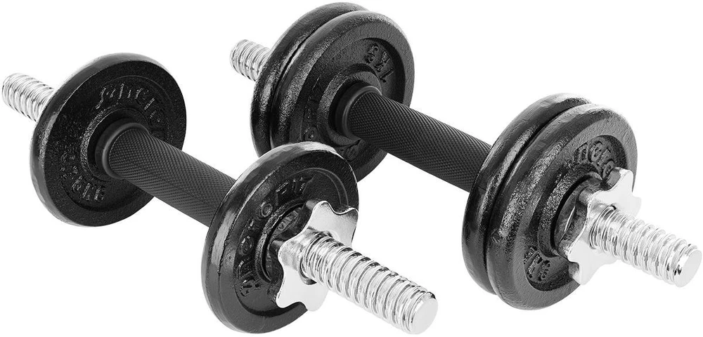 Enero Keičiamo svorio hanteliai EB Fit, 15 kg (2x7.5kg)