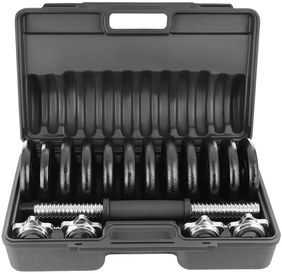 Enero Keičiamo svorio hanteliai EB Fit, 15 kg (2x7.5kg)