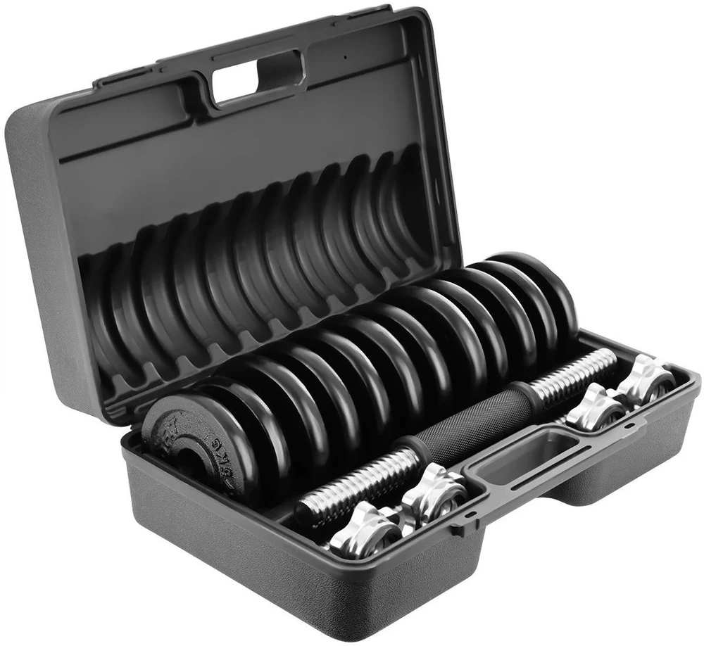 Enero Keičiamo svorio hanteliai EB Fit, 15 kg (2x7.5kg)