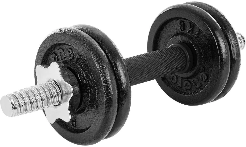 Enero Keičiamo svorio hanteliai EB Fit, 15 kg (2x7.5kg)