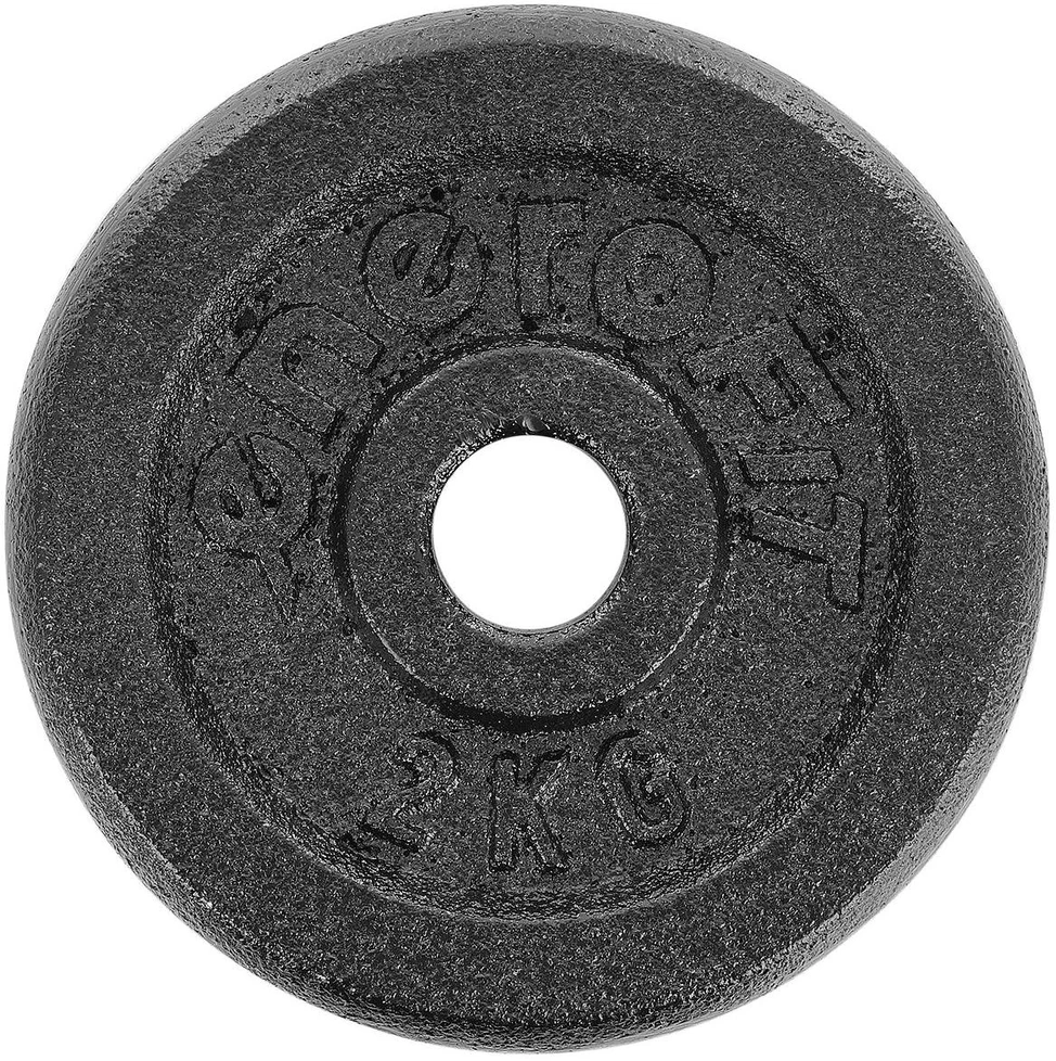 Ketaus juoda 2kg svoris ENERO FIT fi26,5