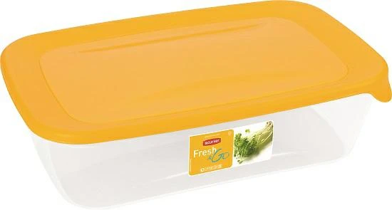 Keter CURVER MAISTO DĖŽUTĖ „FRESH&GO” 1L /GELTONA/ SKAIDRI
