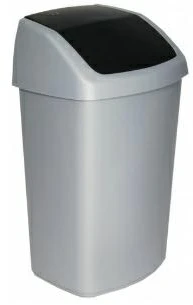 Keter CURVER ŠIUKŠLIADĖŽĖ 50L /TAMSIAI PILKA/
