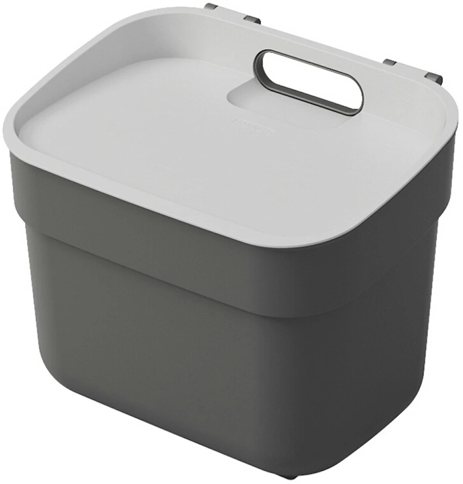 Keter CURVER ŠIUKŠLIŲ RŪŠIAVIMO DĖŽĖ 5L /TAMSIAI PILKA/ ŠVIESIAI PILKA