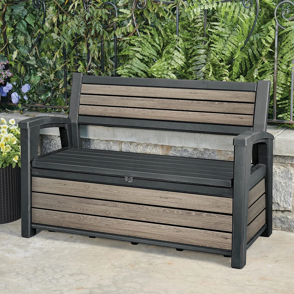 KETER DECO GARDEN BENCH 227 l ASHWOOD sodo suoliukas